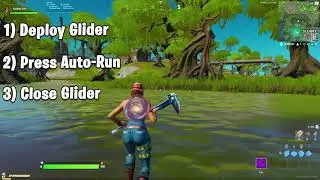 GAME BREAKING FORTNITE EXPLOIT! LAND FAST WITH NO GLIDER GLITCH!