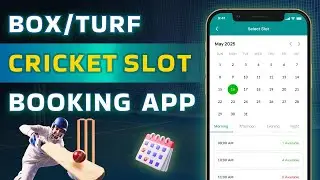 Cricket App | Box Cricket | Turf Cricket | Cricket Slot Booking App | Sports App