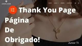 Como criar Página de Obrigado com Elementor e Redirecionar Lead