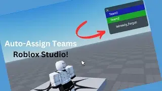 How to auto-assign teams in Roblox Studio!