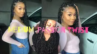 How to: Super Easy Large/Medium Passion twist on yourself