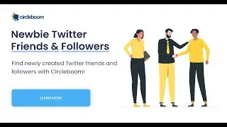 How to find newbie profiles on Twitter with Circleboom! Discover fresh faces with advanced search!