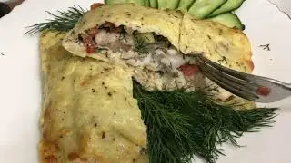 Рыба в конверте с овощами, просто, быстро и очень вкусно!!!!