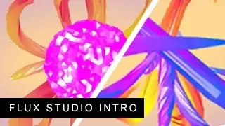 After Effects - FLUX STUDIO intro