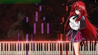 Shinsou No Ojousama Desu (深窓の、お嬢様です) - High School DxD [Piano Tutorial with Sheets]