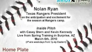 Nolan Ryan, TEX President, on the club's spring training and pitching philosophy - Sirius|XM