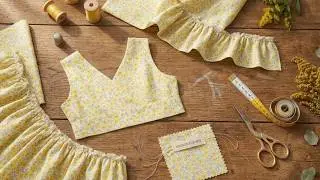 Quick and Easy Baby Dress Sewing - No Pattern Needed!