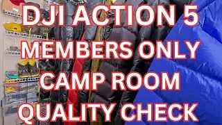 Members only DJI Action 5 Pro quality check and waffle