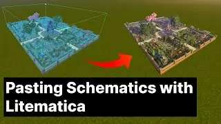 How to Paste Schematics with Litematica