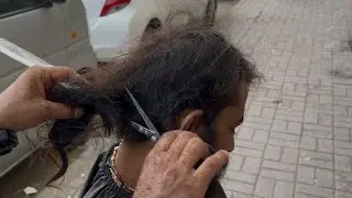 INSANE 4-Year Haircut Transformation from Homeless to Handsome! ASMR