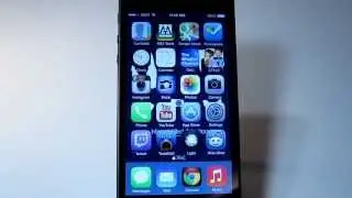 First Look At iOS 7 For iPhone 5