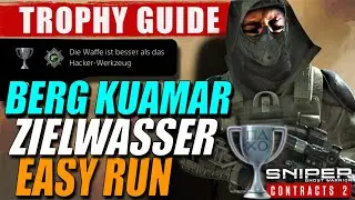 Sniper Ghost Warrior Contracts 2 Trophy Die Waffe ist besser als das Hacker Werkzeug Zielwasser Run