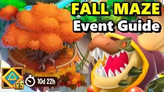 FALL MAZE Event Guide! Total Path Costs, Duo-fossils + Event Item Totals Guide! - DC 