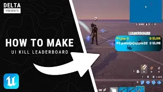 EASY UI Kill Leaderboard For UEFN With Verse