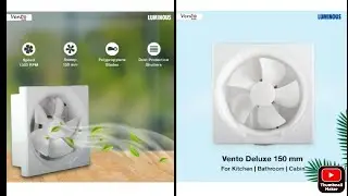 exhaust fan for AC room Lifelong make