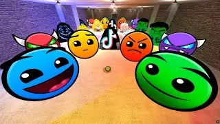 Geometry Dash BlueFamily And Angry Munci Family Nextbot Gmod