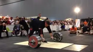 Zydrunas Savickas 430kg 946lb deadlift attempt 2016 Arnold Classic Australia Strongman