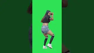 beautiful girl Dance 🩰 green screen video// trending green screen video