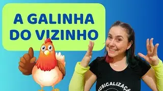 A GALINHA DO VIZINHO 🐔 - contando até 10  - Brincadeira musical Doremipaty