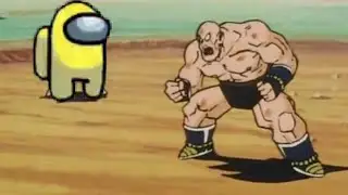 Among us (Over 9000) DBZ 