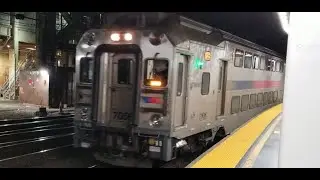 NJ Transit Trains @ New York Penn Station | Another Transit Video