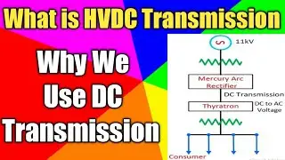 Why We Use DC Transmission | HVDC Lines| AC Transmission vs DC Transmission |