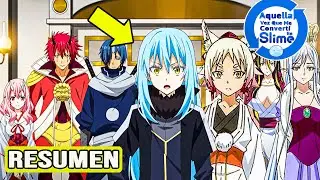 🌐(1-16) Reencarno Como Un Débil Slime Pero Se Convierte En El Más Poderoso |TENSURA|3º Temp|
