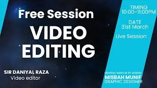 video editing session|| 2024