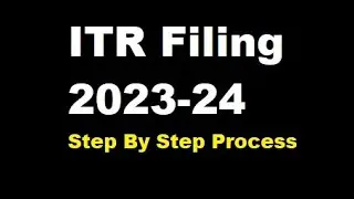 Itr 2023-24 || how to file itr 2023-24 || income tax return file online 2023-24 