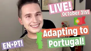 LIVE in 🇵🇹🇺🇸! Adapting to Life in PORTUGAL After Moving, Q&A, & more!