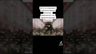 Дети, на следующей неделе мы едем в Албанию.