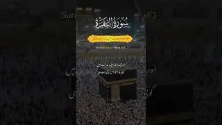 Surah Baqara Verse 162-163 Translation in Urdu #quran #quranrecition #shorts