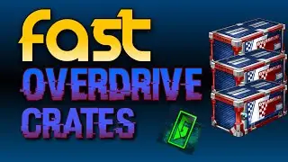 How To Get Overdrive Crates FAST in Rocket League 2017