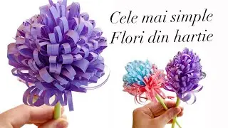 Cele mai simple Flori din hartie | paper flower