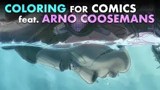 Coloring Comics in Procreate
