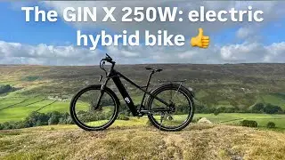 The GIN X electric hybrid bike 👍