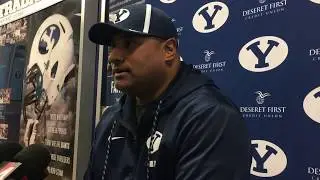 BYU Football - Week 13 at Hawaii - Kalani Sitake, Head Coach
