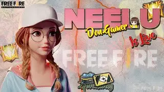 Free Fire Live Rank Push With Subscriber or Gameplay  #neeludon #fflive
