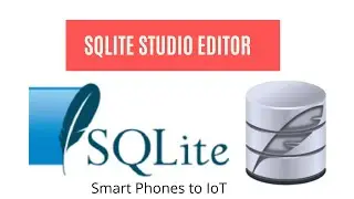 Use SQLite Studio and its SQL Editor