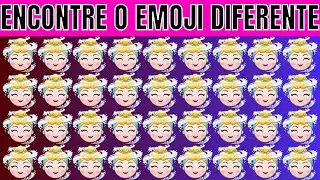 QUÃO BONS SÃO SEUS OLHOS? #21 | Encontre o emoji diferente | Teste de quebra-cabeças com emoji