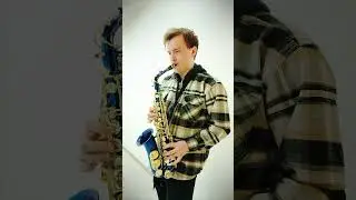 Сильно не ругайтесь)! Я ещё учусь / i feel good saxophone cover #cover #sorts #saxophone живой кавер