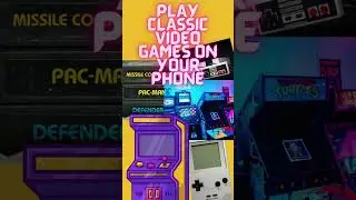 Play Classic Video Games on Your Phone(any system right in your browser) #shorts #arcade #nintendo