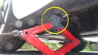 Scissor Jack Mod for Tesla Puck: Model 3