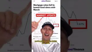Mortgage Interest Rates Are Down! 📉 Is Now is a Good Time to Be a Notary Signing Agent? #sidehustle