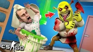 ШРЕК ТУАЛЕТІНЕН АТЫП ШЫҚТЫ ✦ CS 2 МАНЬЯК