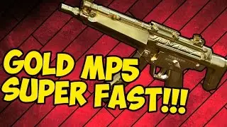 How To Unlock Gold Camo MP5 │ MWR