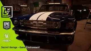Secret Garage! | unreal engine 5.4.3 showreel | Game Environment