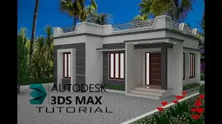 budget home model in 3ds max. quick home modeling in 3ds max
