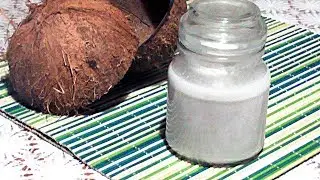 КАК из КОКОСА сделать МАСЛО.Как применять КОКОСОВОЕ МАСЛО.