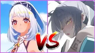 Dark Skin Character In Genshin Impact vs Other Gacha Games~